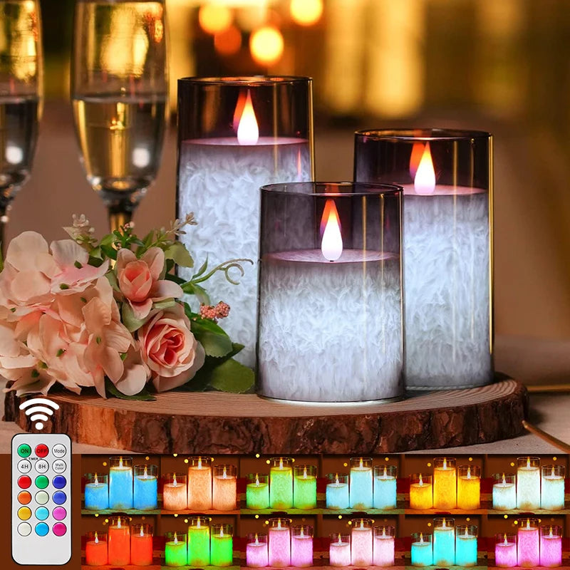 Color Changing Flameless LED Candles