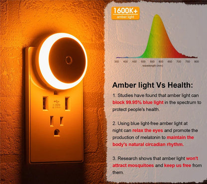 LED Night Light Smart Sensor