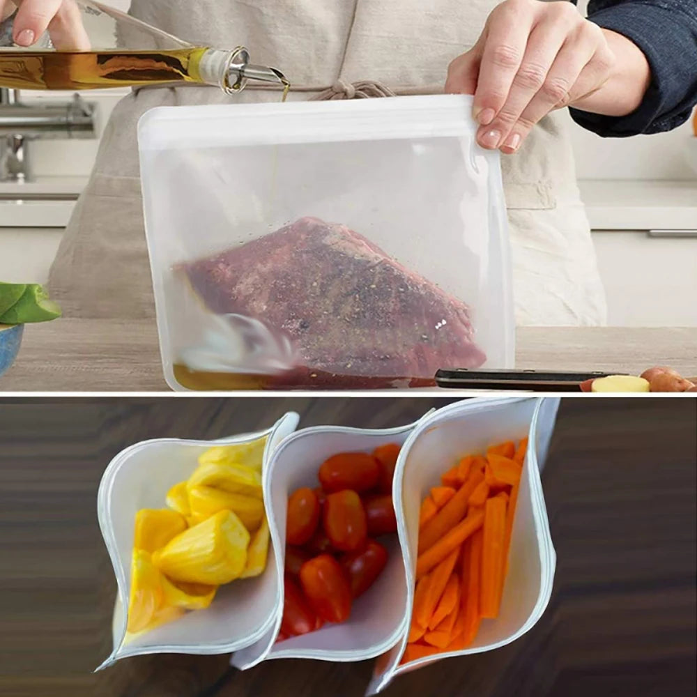 Silicone Food Storage Bags